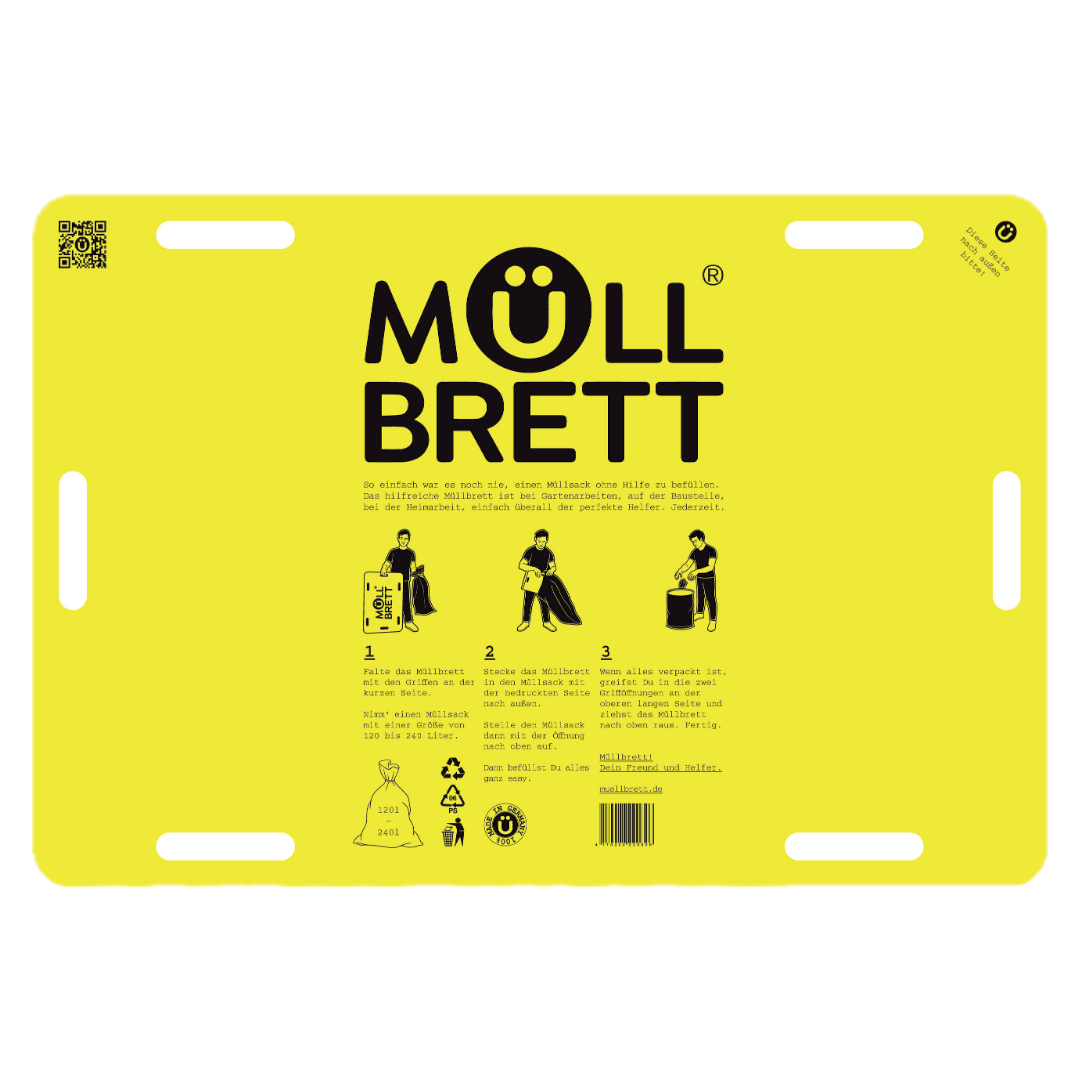 So benutzt du das Müllbrett richtig (ohne zu fluchen)